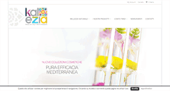Desktop Screenshot of kalezia.it
